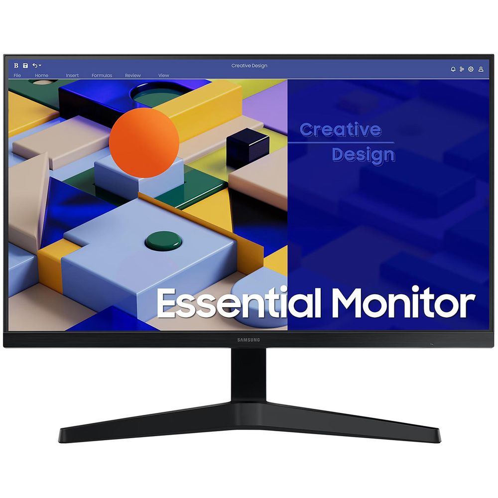 Монитор Samsung 27"  S27C310EAI Black (IPS, 1920x1080, D-Sub+HDMI, 5 ms, 178°/178°, 250 cd/m, 1000:1, 75Hz)