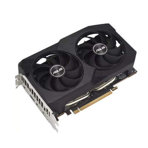 Видеокарта ASUS AMD Radeon RX 7600 DUAL OC V2  8GB GDDR6 128bit 3*DP/HDMI  (DUAL-RX7600-O8G-V2)