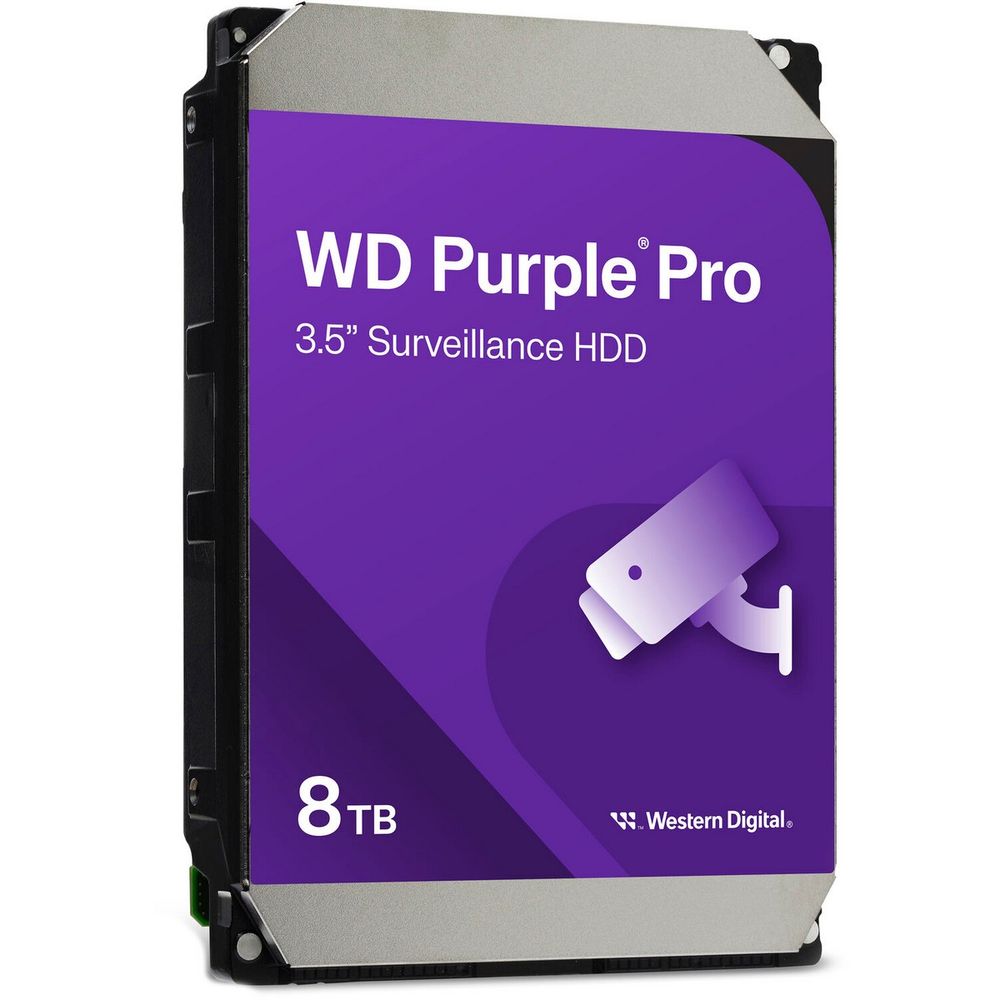 Жесткий диск WD SATA-III 8Tb Purple Pro (7200rpm) 256Mb 3.5" (WD8002PURP)