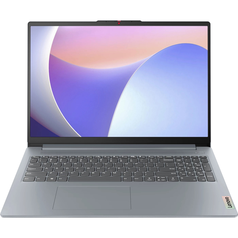 Ноутбук Lenovo IdeaPad Slim 3 16IAH8 Core i5 12450H 16Gb SSD512Gb Intel UHD Graphics 16" IPS WUXGA (1920x1200) без ОС grey WiFi BT Cam (83ES002WRK)