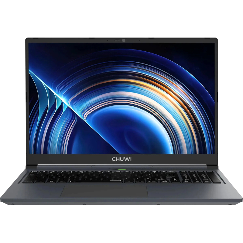 Ноутбук/ CHUWI GTBook 15.6"(1920x1080 IPS 144Hz)/Intel Core i5 12450H(2Ghz)/16384Mb/512PCISSDGb/noDVD/Ext:nVidia GeForce RTX3050(4096Mb)/Cam/BT/WiFi/46WHr/war 1y/2kg/Grey/Win11PRO + мышь