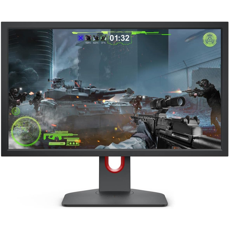 Мониторы/ Benq XL2411K 24'', 1920x1080, TN,  144Hz, 12M:1, 320cd, 1ms, 3xHDMI, DP, Speakers, FreeSync, Height adj 155, Pivot, 3Y, Black