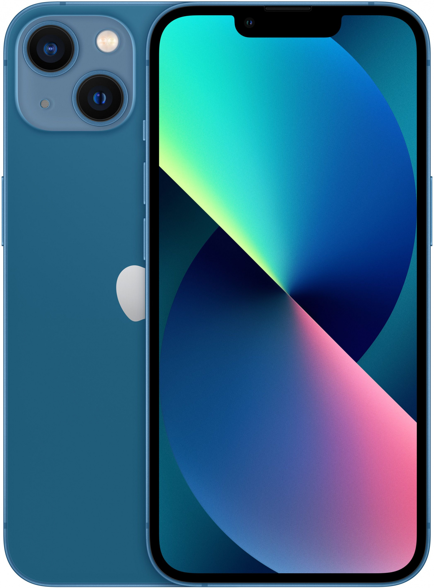 Смартфон Apple A2633 iPhone 13 128Gb 4Gb синий моноблок 3G 4G 1Sim 6.1" 1170x2532 iOS 16 12Mpix 802.11 a/b/g/n/ac/ax NFC GPS GSM900/1800 GSM1900 TouchSc Protect