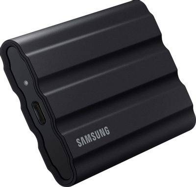 Твердотельный диск 4TB Samsung T7 Shield MU-PC2T0K, 3D NAND TLC, USB 3.2 Type-C [R/W - 1050/1000 MB/s] Black/EU
