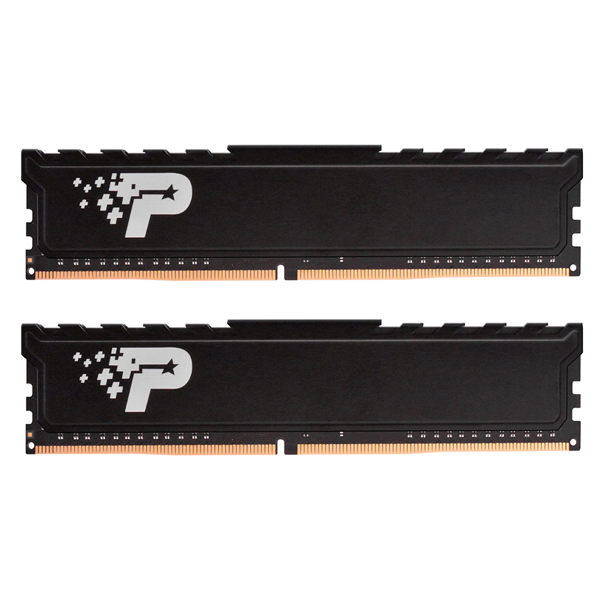 Patriot SL Premium DDR4 DIMM 16GB 3200MHz CL22 2*8GB 22-22-22-52 1.2V with HS