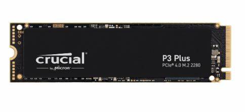 Твердотельный диск 1TB Crucial P3 Plus CT2000P3SSD8 M.2, NVMe 3D TLC [R/W - 5000/3600 MB/s]