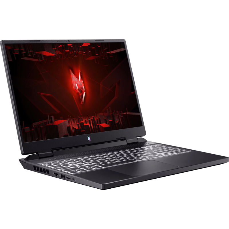 Ноутбук/ ACER Aspire Nitro AN16-41-R03M 16"(2560x1600 (матовый) IPS)/AMD Ryzen 7 7735HS(3.2Ghz)/32768Mb/1024PCISSDGb/noDVD/Ext:nVidia GeForce RTX4070(8192Mb)/Cam/BT/WiFi/50WHr/war 1y/2.2kg/Black/Win11Home
