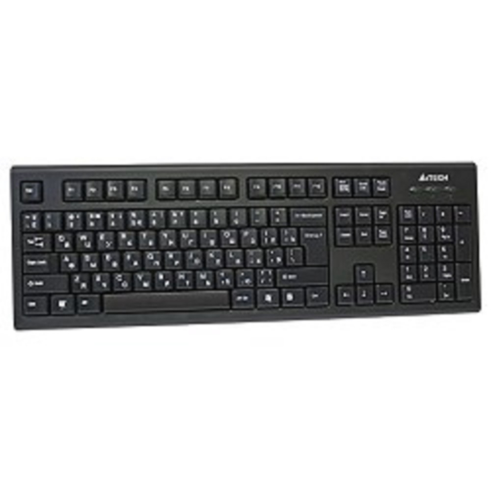 Клавиатура A-4Tech KR-85 black USB, проводная, 104 клавиши [570125]