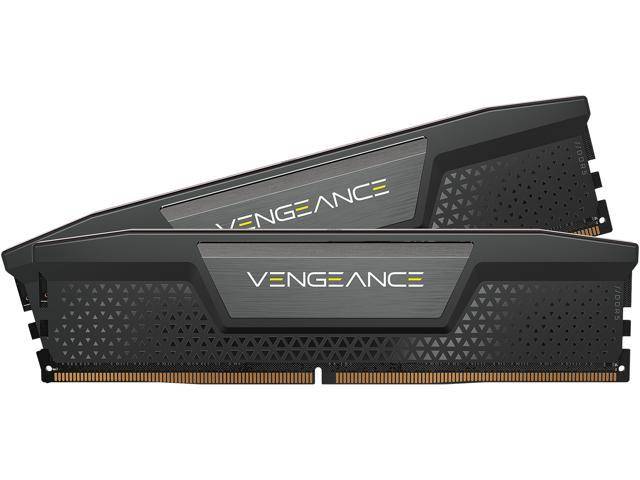 Модуль памяти CORSAIR 32GB 6000МГц DDR5 CL38 DIMM (Kit of 2x16GB) XMP 3.0, Vengeance Black