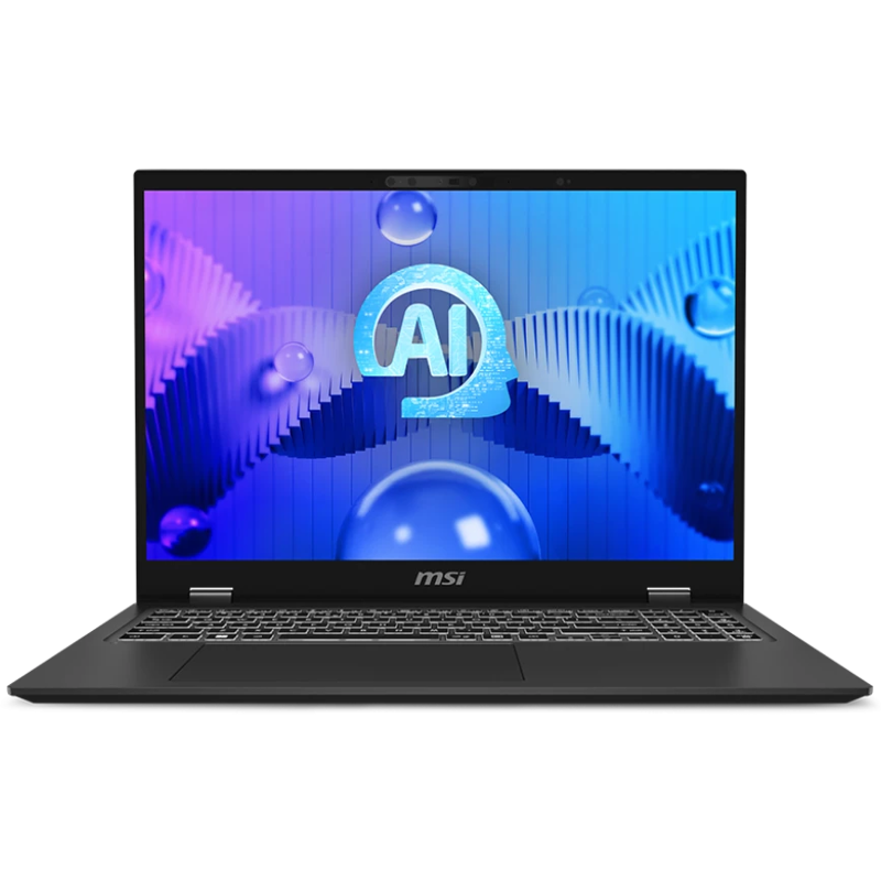 Ноутбук/ MSI Prestige 16 AI Evo B1MG-035RU 16"(2560x1600 (глянцевый) IPS)/Intel Core Ultra 7 155H(1.4Ghz)/16384Mb/1024PCISSDGb/noDVD/Int:Intel Arc graphics/Cam/BT/WiFi/war 1y/1.5kg/Stellar Gray/Win11Home