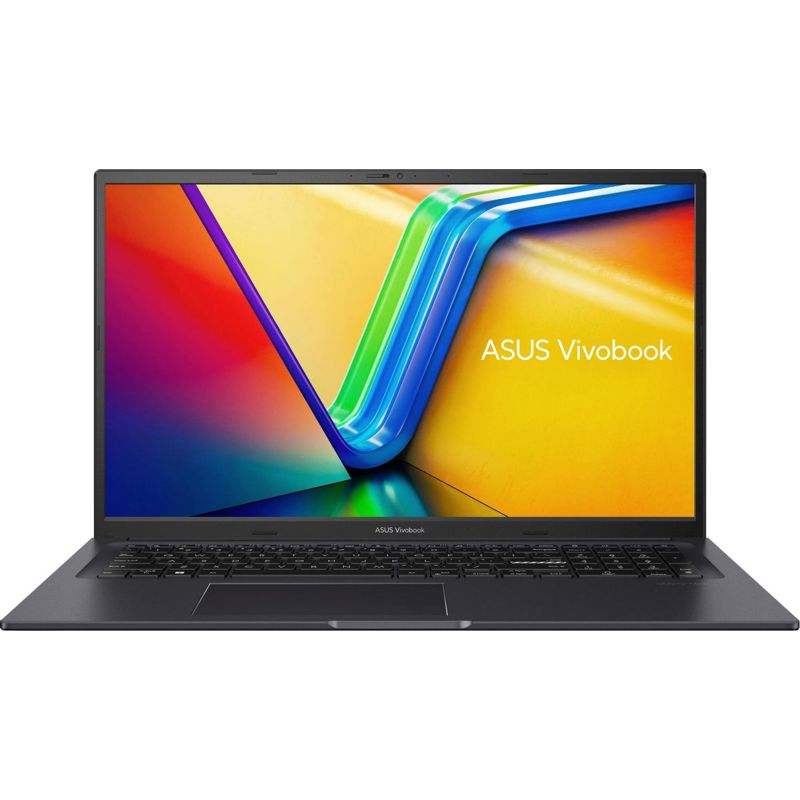 Ноутбук Asus VivoBook 17X K3704VA-AU102 Core i9 13900H 16Gb SSD1Tb Intel Iris Xe graphics 17.3" IPS FHD (1920x1080) без ОС black WiFi BT Cam (90NB1091-M00420)