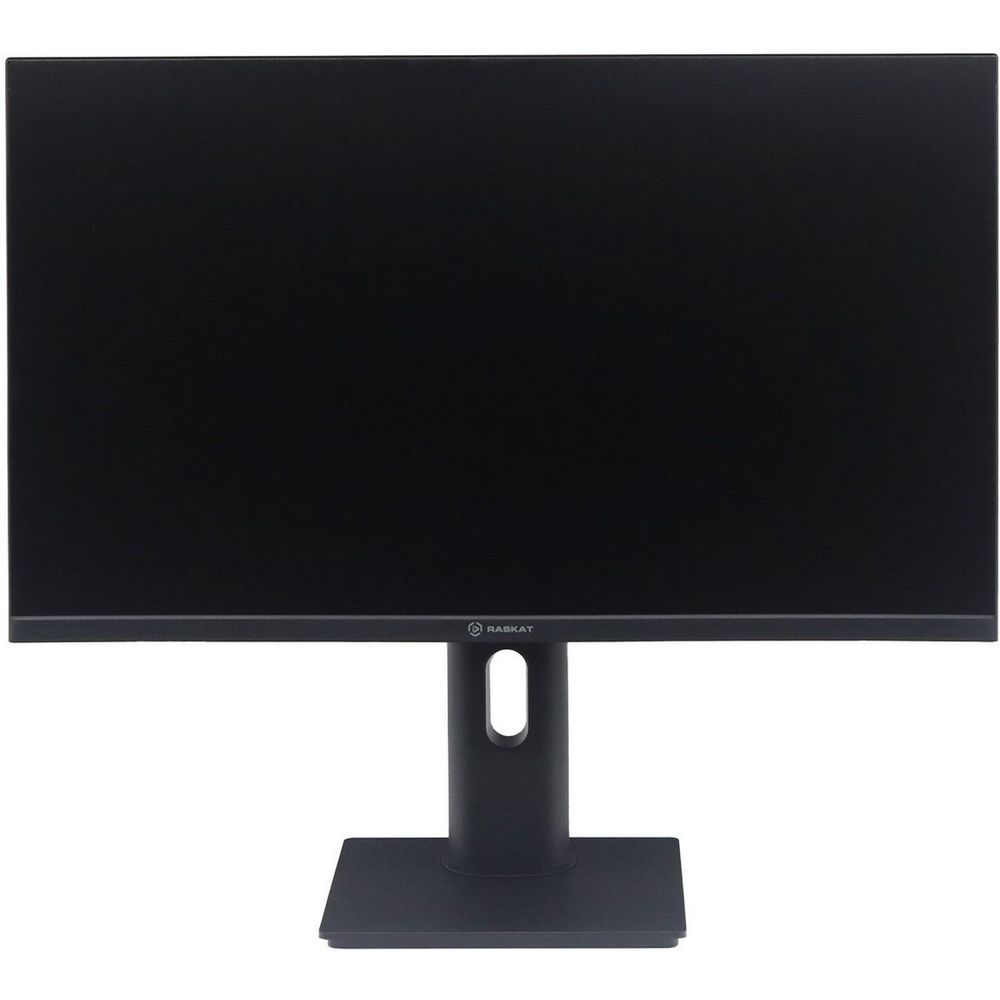 Монитор Raskat I24F10DAP 23.8" (IPS, 1920-1080, VGA+HDMI+DP, 5ms, 178°/178°, 1000:1, 100Hz, Pivot, Black)