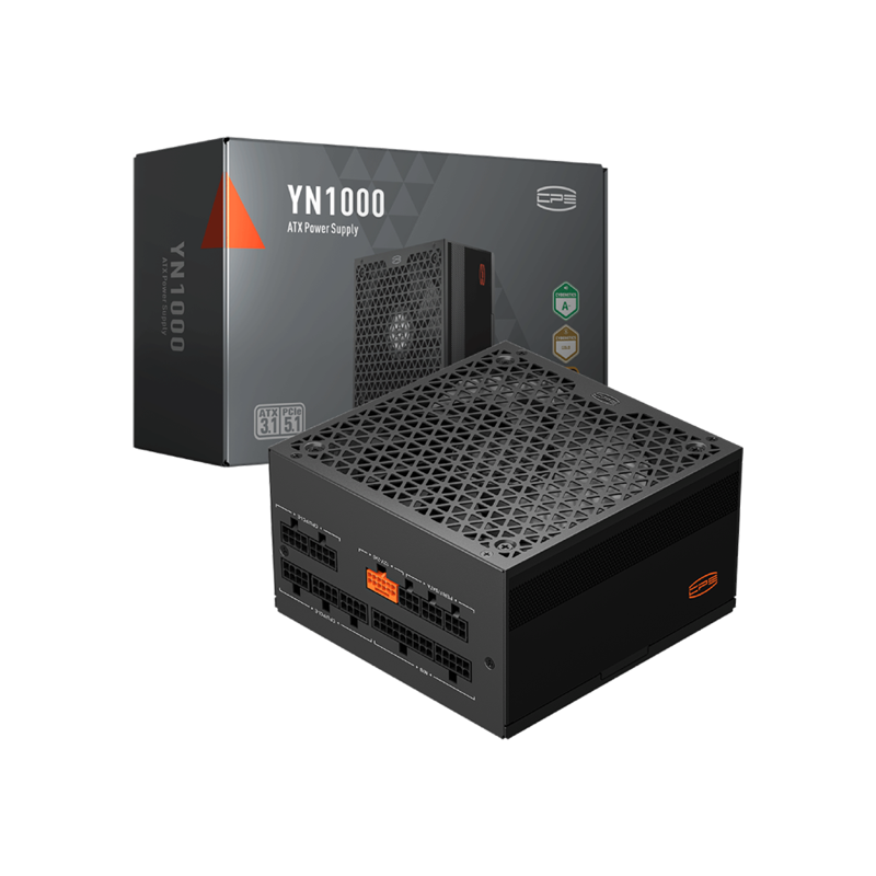 Блок питания ПК/ PCCooler, 1000W 80+ Gold (ATX, 3.1, , Full modular, 1x24(20+4)pin 550mm, 2xCPU 8(4+4)pin 650mm, 3xPCIe 8(6+2)pin 500mm, 1x12V(2x6) 12+4pin 650mm, 3xSATA*3+MOLEX4pin*1 450+120+120+120mm , Active, 135x135mm, 150x150x86mm, APFC, OVP,UVP,OCP,