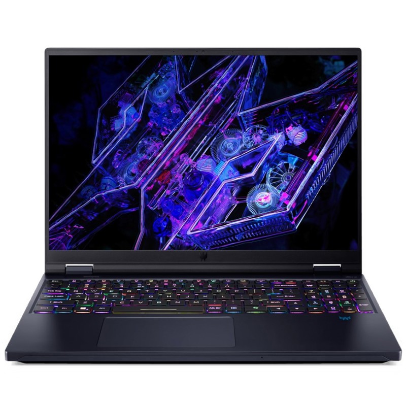 Ноутбук/ ACER Predator Helios 16 PH16-72-90W0 16"(2560x1600 (матовый) IPS)/Intel Core i9 14900HX(2.39Ghz)/32768Mb/2TbPCISSDGb/noDVD/Ext:nVidia GeForce RTX4080(12288Mb)/Cam/BT/WiFi/65WHr/war 1y/2.4kg/Black/Win11Home