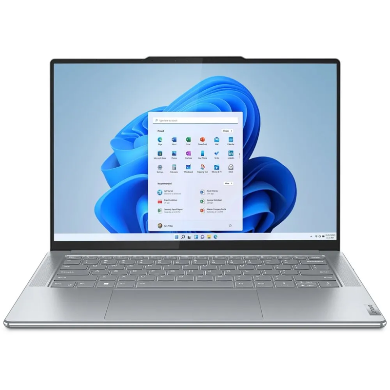 Ноутбук/ Lenovo Yoga Slim 7 15ILL9 15.6"(2880x1800 IPS)/Touch/Intel Core Ultra 7 256V(Ghz)/16384Mb/1024PCISSDGb/noDVD/Int:Intel Arc Graphics 140V/Cam/BT/WiFi/70WHr/war 1y/1.53kg/luna grey/Win11Home + 65W, RU kbd