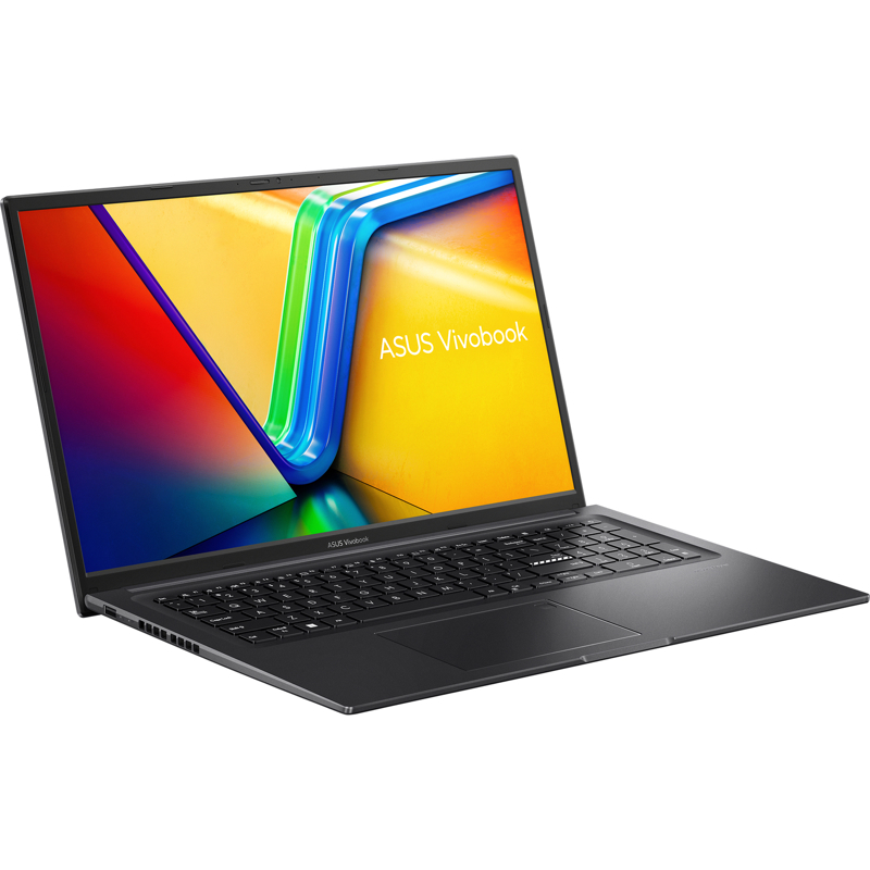 Ноутбук/ ASUS K3704VA-AU100W 17.3"(1920x1080 (матовый) IPS)/Intel Core i5 13500H(2.6Ghz)/8192Mb/512PCISSDGb/noDVD/Int:Intel UHD Graphics/Cam/BT/WiFi/50WHr/war 1y/2.1kg/Indie Black/Win11Home