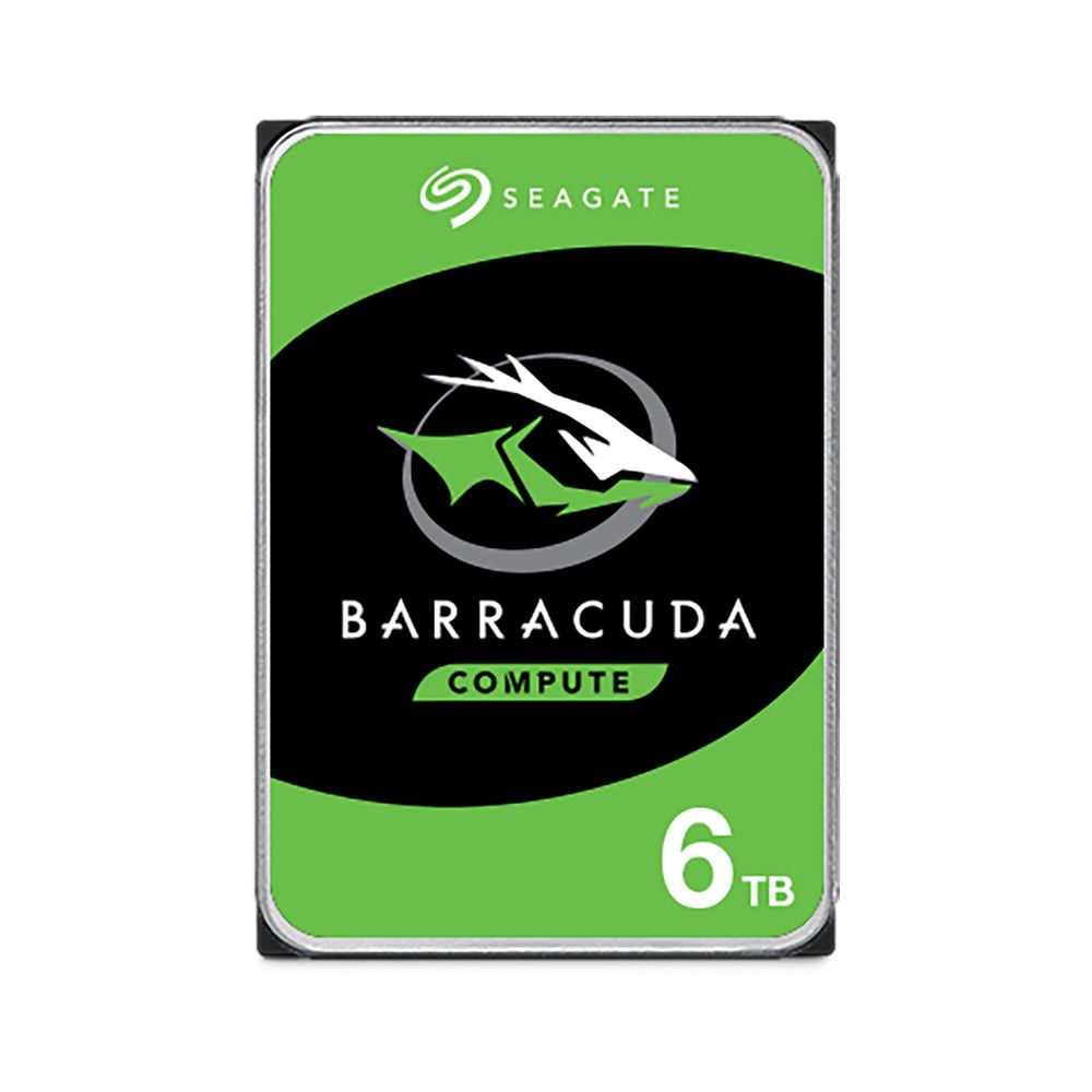 Жесткий диск Seagate BarraCuda ST6000DM003 6TB 3.5"  SATA 6Gb/s, 5400rpm, 256MB, Bulk {20} (004626)
