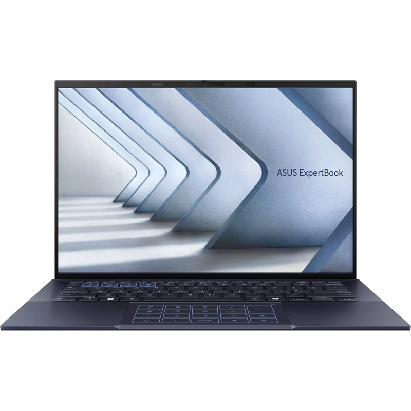 Ноутбук/ ASUS B9403CVAR-KM1219X 14"(2880x1800 OLED)/Intel Core 5 120U(1.4Ghz)/16384Mb/1024PCISSDGb/noDVD/Int:shared/Cam/BT/WiFi/63WHr/war 1y/0.99kg/Star Black/Win11Pro + магн корп; NumberPad; чехол; кабель microHDMI--RJ45