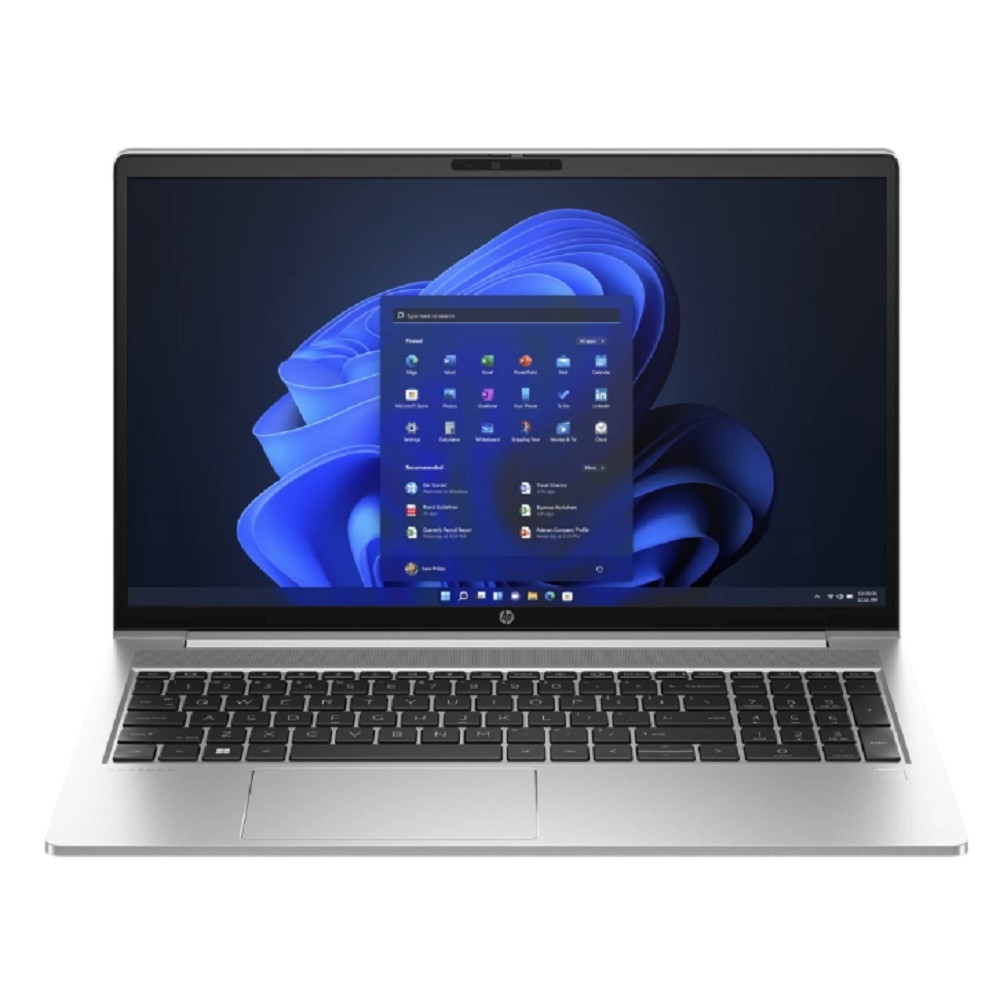 Ноутбук HP ProBook 450 G10 Core i7 1355U 16Gb SSD512Gb Intel Iris Xe graphics 15.6" IPS FHD (1920x1080) Windows 11 Professional silver WiFi BT Cam (822P5UT)
