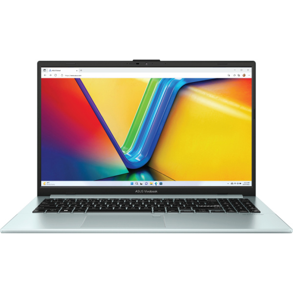 Ноутбук/ ASUS E1504FA-BQ089 15.6"(1920x1080 (матовый) IPS)/AMD Ryzen 5 7520U(2.8Ghz)/8192Mb/512PCISSDGb/noDVD/Int:AMD Radeon/Cam/BT/WiFi/42WHr/war 1y/1.63kg/Green Grey/DOS