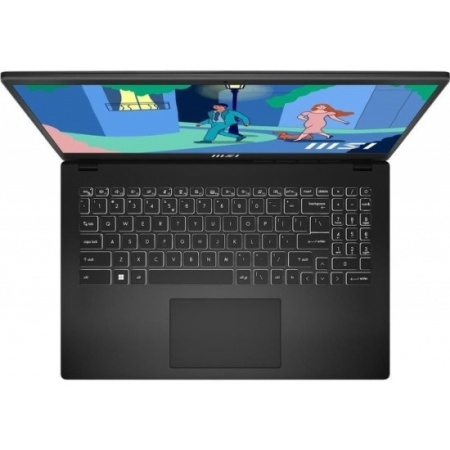 Ноутбук MSI Modern 14 C7M-238RU Ryzen 5 7530U 8Gb SSD512Gb AMD Radeon 14" IPS FHD (1920x1080) Windows 11 Home black WiFi BT Cam (9S7-14JK12-238)