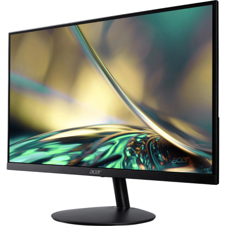 Монитор/ ACER SA242YHbi 23,8'', ZeroFrame, Ultra Thin Black, 16:9, VA, 1920x1080, 1 / 4ms, 250cd, 100Hz, 1xVGA+ 1xHDMI(1.4), FreeSync