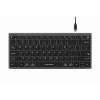 Клавиатура A4Tech Fstyler FX51 серый USB slim Multimedia (FX51 GREY)