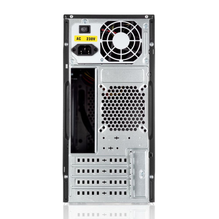 Корпус FoxLine Case Foxline FL-702 |FL-702-FZ450-U32| , mATX, 1x5.25EXT, 1x3.5EXT, 2x3.5INT, 2xUSB 3.0, HDA, w/o |FL-702-FZ450-U32| FAN, w/450W ATX PSU, w/1.2m EU pwr cord
