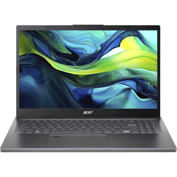 Ноутбук/ ACER Aspire 15 A15-51M-59VN 15.6"(1920x1080 (матовый) IPS)/Intel Core 5 120U(1.4Ghz)/8192Mb/512PCISSDGb/noDVD/Int:UMA/Cam/BT/WiFi/50WHr/war 1y/1.8kg/Iron/noOS
