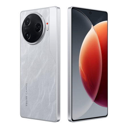 CL8 CAMON 30 Pro 5G 12+512 Snowy Silver, 6.78" Asahi Glass, 20:9, 2436 x 1080 Mpix, 3.1GHz x1 + 3.0GHz x3 + 2.0GHz x4 , 8 Core, 12GB RAM, 512GB, 50Мп+50UW+2Мп/50Мп, 2Sim, LTE, 4G, BT v5.3, WiFi, GPS/AGPS, Type-C, 5000mAh, Android 14, 193g, 164 ммx74,53 мм