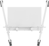 Стойка для телевизора Cactus CS-ST04 белый 37"-70" макс.68кг напольный мобильный