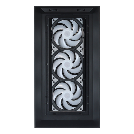 Корпус ACD Lagrange black with 4 pcs ARGB fan (PWM+5V 3PIN) +FAN HUB
