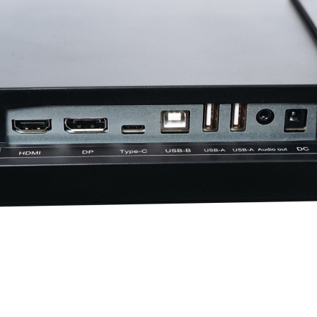 Монитор Lime 27" H270A Black (IPS, 2560x1440, HDMI+DP+TypeC+USB In/USB Out (2xUSB 2.0+2xUSB 3.0) audio out, +DC, 4 ms, 178°/178°, 300 cd/m, 1000:1, 75Hz, Pivot, Flat)