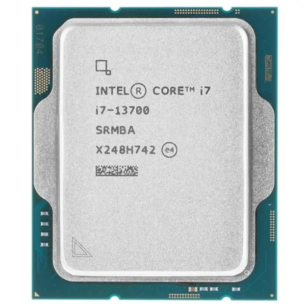 CPU Intel Core i7-13700 OEM {S1700, 2100MHz up to 5200MHz/24Mb+30Mb, 16C/24T, Raptor Lake, 10nm, 65-180W, UHD770}