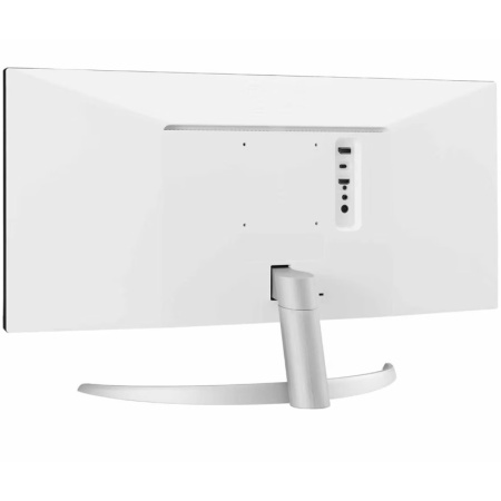 Монитор LG LCD 29WQ600-W/ LG UltraWide 29WQ600-W 29" IPS monitor, 2560x1080, 250 cd/m2, 21:9, 5мс (GtG), HDMI, DP, USB-C, Audio out, speakers 7Wx2, 100Hz, 178/178, внешний БП, FreeSync, HDR 10, VESA (100x100 мм), white/silver
