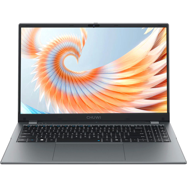 Ноутбук/ CHUWI HeroBook Plus 15.6"(1920x1080 (матовый) IPS)/Intel Celeron N4020(1.1Ghz)/8192Mb/512SSDGb/noDVD/Int:Intel UHD Graphics 600/Cam/BT/WiFi/war 1y/Grey/Win11Home + мышь