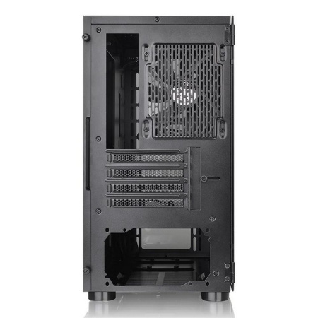 Корпус Thermaltake V150 TG CA-1R1-00S1WN-00 Black/Win/SPCC/Tempered Glass*2/ 120mm Standard Fan*1 (525701)