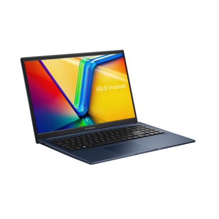 Ноутбук/ ASUS X1504ZA-BQ1413 15.6"(1920x1080 (матовый) IPS)/Intel Core i3 1215U(1.2Ghz)/8192Mb/512PCISSDGb/noDVD/Int:Intel UHD Graphics/Cam/BT/WiFi/42WHr/war 1y/1.7kg/Quiet Blue/DOS