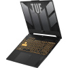 Ноутбук/ ASUS TUF F15 FX507ZI4-LP030 15.6"(1920x1080 (матовый, 144Hz) WVA)/Intel Core i7 12700H(2.3Ghz)/16384Mb/512PCISSDGb/noDVD/Ext:nVidia GeForce RTX4070(8192Mb)/Cam/BT/WiFi/90WHr/war 1y/2.2kg/Mecha Gray/DOS
