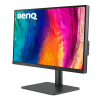 Мониторы/ Benq PD2705U 27'', 3840x2160, IPS,  60Hz, 1200:1, 350cd, 5ms, HDMI, DP; 3*USB 3.0, USB C*65W, Thunderbolt 3, Speakers, Height adj 110, Pivot, 100% sRGB, Flicker-free;Low Blue Light, Calibration Report, 3Y, Grey