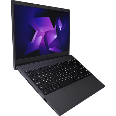 Ноутбук/ Ноутбук KVADRA NAU LE14U 14.1"(1920x1080 IPS)/Intel Core i5 1235U(1.3Ghz)/16384Mb/512SSDGb/noDVD/Int:Intel Iris Xe Graphics/Cam/BT/WiFi/55WHr/war 1y/1.56kg/графит/noOS + FRP