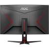 Монитор 27" AOC CQ27G2SE Black-Red  (VA, изогнутый, 2560x1440, 165Hz, 1 ms, 178°/178°, 250 cd/m, 80M:1, +2xHDMI 2.0, +DisplayPort 1.4)