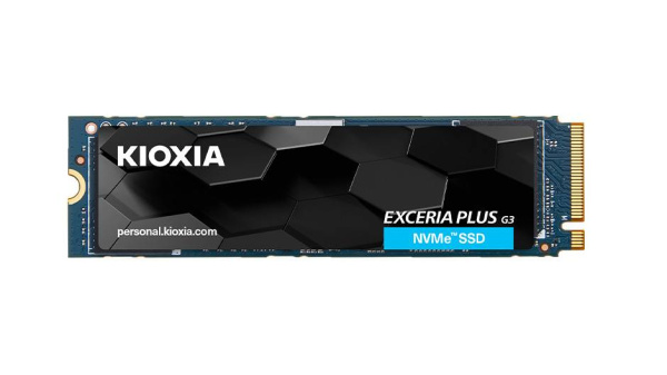 Твердотельный диск 1TB Toshiba Kioxia Exceria Plus G3, M.2 2280, PCI-E 4x4, NVMe [R/W -5000/3900 MB/s] BiCS FLASH TLC