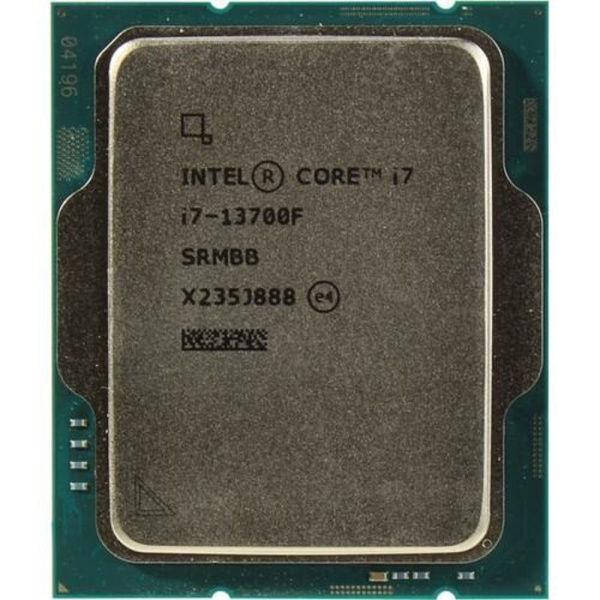 Процессор/ CPU LGA1700 Intel Core i7-13700F (Raptor Lake, 16C/24T,2.1/5.2GHz, 30MB, 219W) OEM