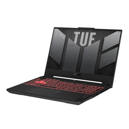 Ноутбук/ ASUS TUF A17 FA707NUR-HX023 17.3"(1920x1080 (матовый, 144Hz) IPS)/AMD Ryzen 7  7435HS(3.1Ghz)/16384Mb/1024PCISSDGb/noDVD/Ext:nVidia GeForce RTX4050(6144Mb)/Cam/BT/WiFi/90WHr/war 1y/2.6kg/Mecha Gray/DOS