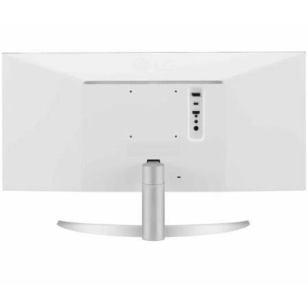 Монитор LG LCD 29WQ600-W/ LG UltraWide 29WQ600-W 29" IPS monitor, 2560x1080, 250 cd/m2, 21:9, 5мс (GtG), HDMI, DP, USB-C, Audio out, speakers 7Wx2, 100Hz, 178/178, внешний БП, FreeSync, HDR 10, VESA (100x100 мм), white/silver