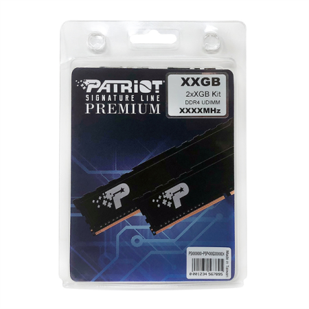 Patriot SL Premium DDR4 DIMM 16GB 3200MHz CL22 2*8GB 22-22-22-52 1.2V with HS