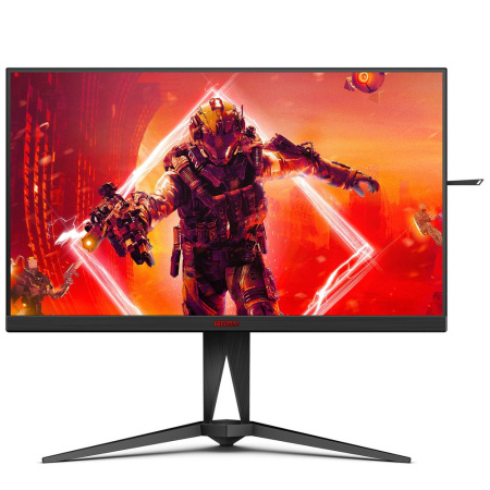 Монитор 27" AOC AG275QXN Black (VA, 2560x1440, HDMI+HDMI+DP, USB HUB, 1 ms, 178°/178°, 400 cd/m, 1000:1, 165Hz)