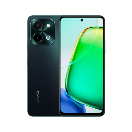 VIVO Y28 Agate Green, 17 см (6.68") 1608 x 720 Pixels, 2x2,0 ГГц+ 6x1,8 ГГц, 8 Core, 8GB RAM, 256GB, 1 ТБ, 50 МП + 2 МП/8Mpix, 2 Sim, 2G, 3G, LTE, BT v5.0, Wi-Fi, NFC, GPS, GLONASS, Beidou, GALILEO, QZSS, Type-C, 6000mAh, Android 14, 199g, 165,70 ммx76 мм