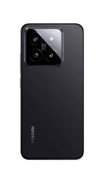 Xiaomi 14  Black (23127PN0CG), 16,15 см (6.36'') 20:9 2670 х 1200, 1 х 3.30ГГц + 5 х 3.20ГГц + 2 х 3.30ГГц, 8 Core, 12 GB, 512 GB, 50 МП + 50 МП + 50 МП/32Mpix, 2 Sim, 2G, 3G, LTE, 5.4, Wi-Fi, NFC, GPS / A-GPS, ГЛОНАСС, Galileo, Beidou, Type-C, 4610 мА·ч,